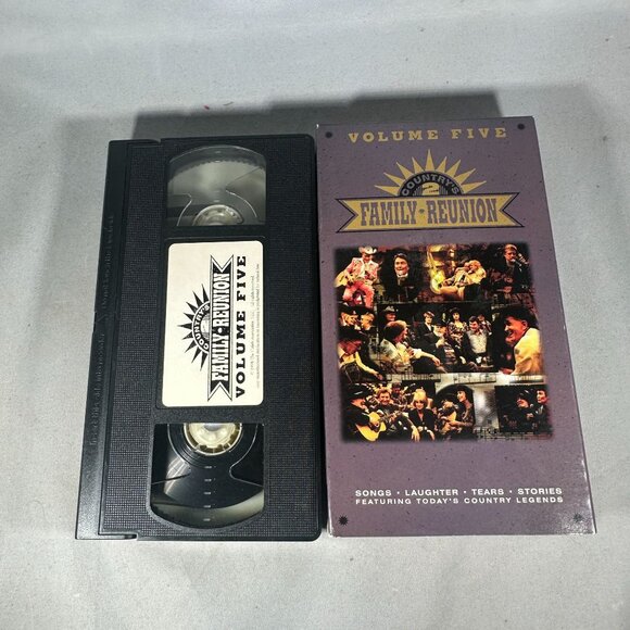 Countrys Family Reunion Volume 5 VHS Country Music Legends & Song Stories - Picture 3 of 3